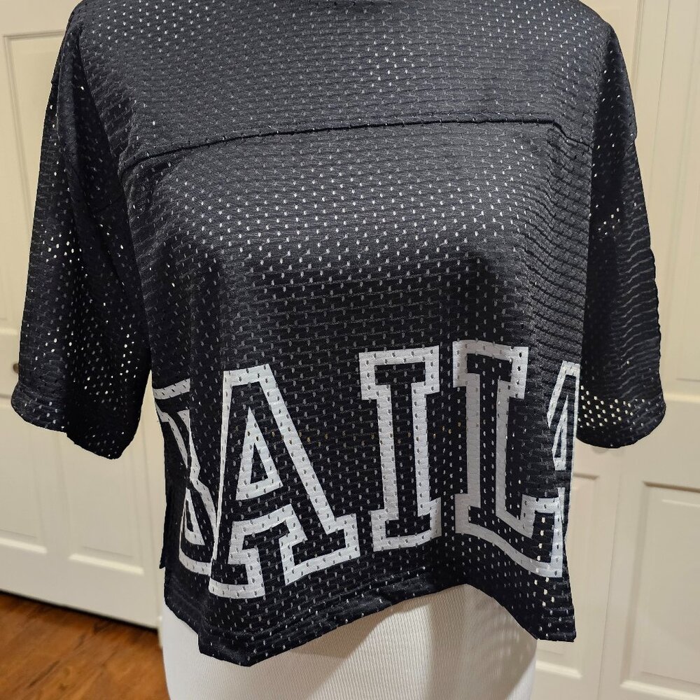 Zumba Mesh Crop Top Size Small